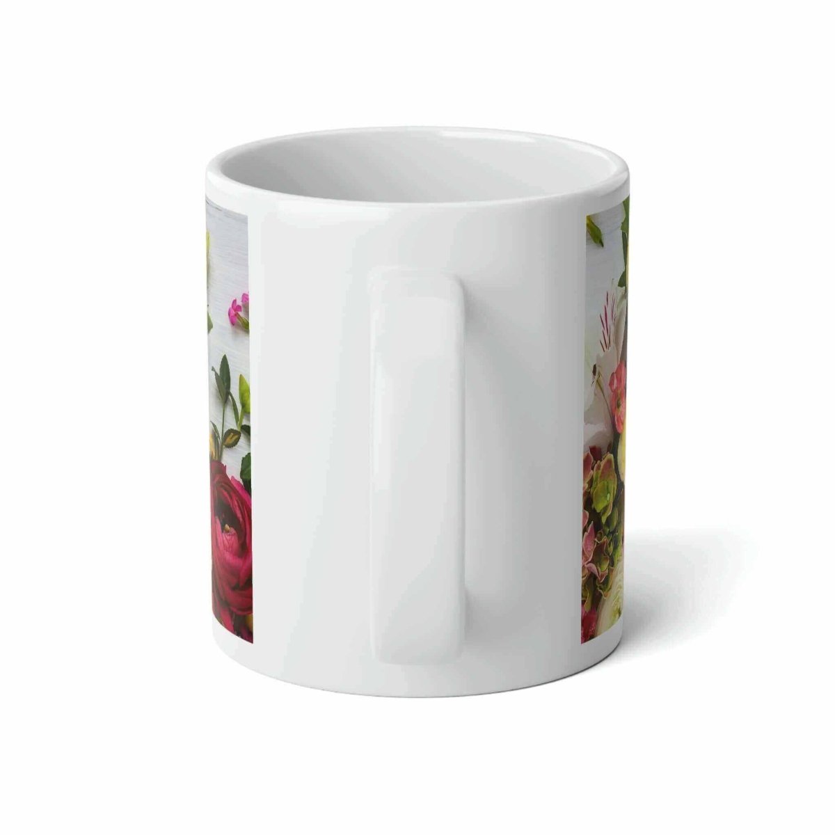 20 oz. Jumbo Floral Mug - Hearth Home & Living