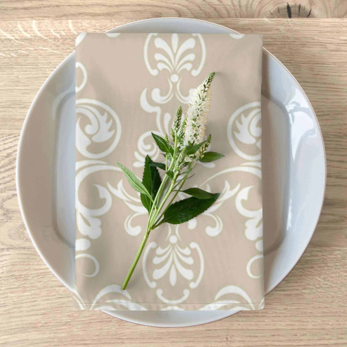 Cloth Dinner Napkins 4 Pcs. Tan - Hearth Home & Living