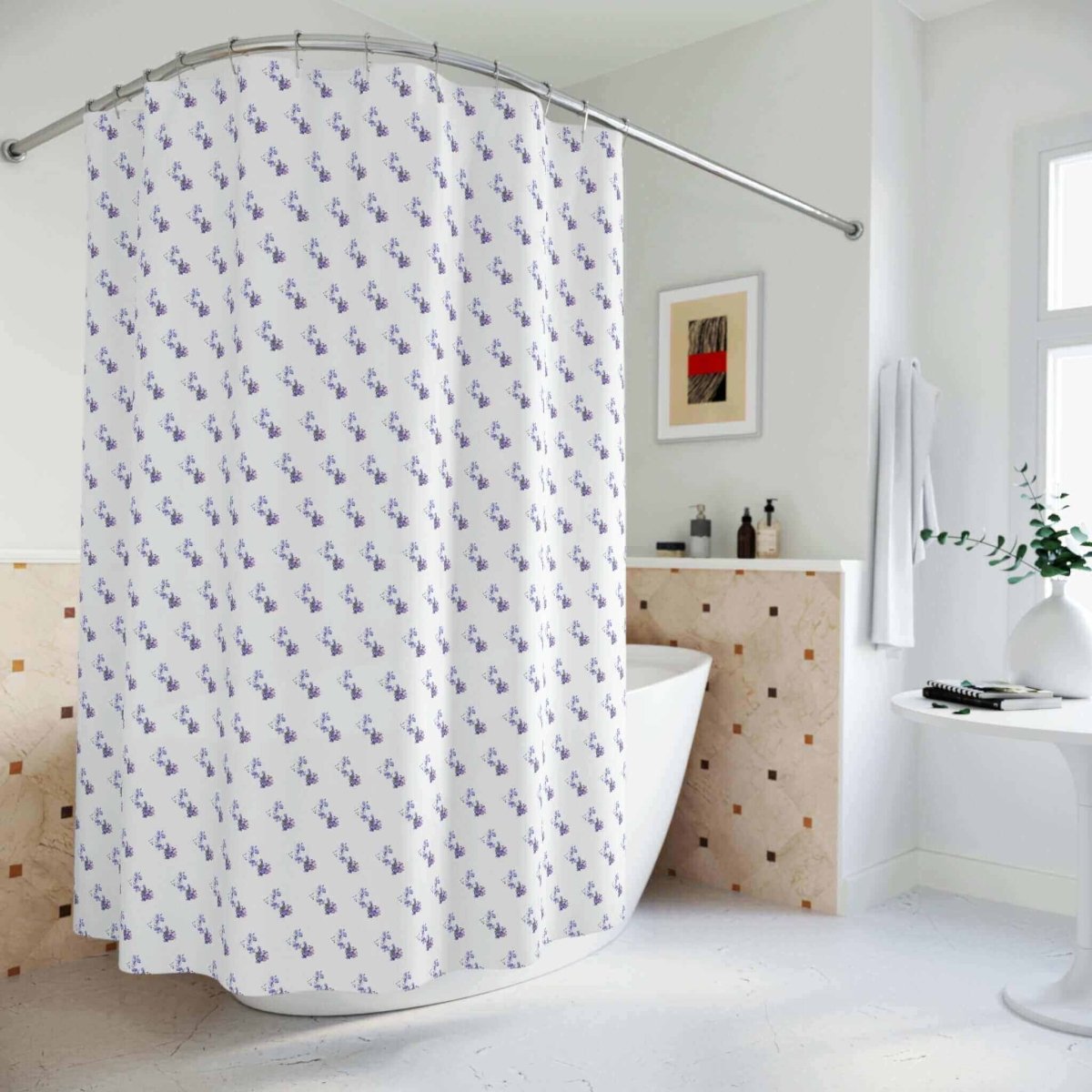 Floral Shower Curtain - Hearth Home & Living