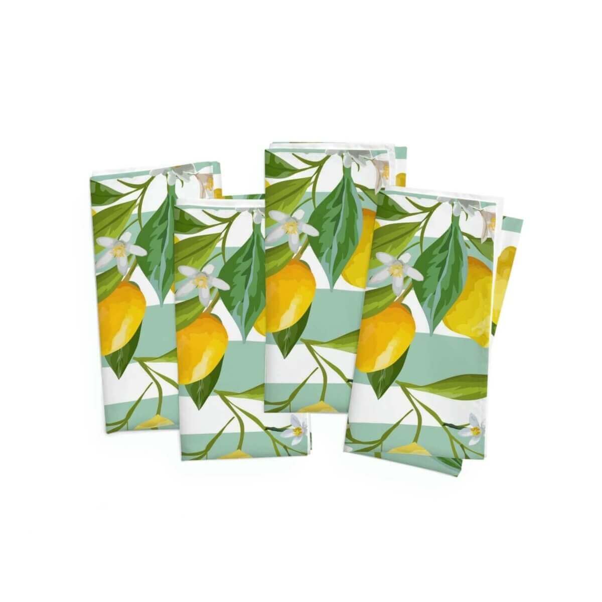 Hearth Home & Living Lemons Table Napkins (4 Pc. set) - Hearth Home & Living
