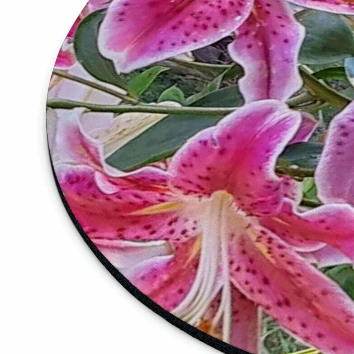 Round Mouse Pad - Tiger Lilies - Hearth Home & Living
