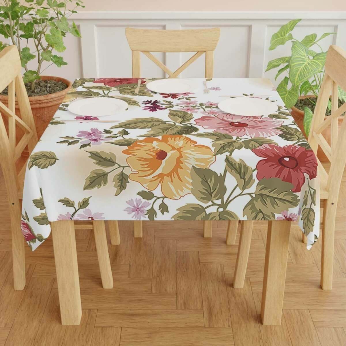Square Tablecloth - Spring Floral - Hearth Home & Living