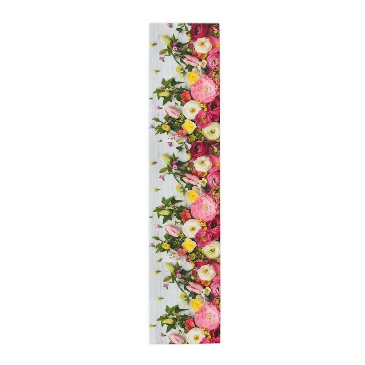 Table Runner - Garden Flowers Design - Hearth Home & Living