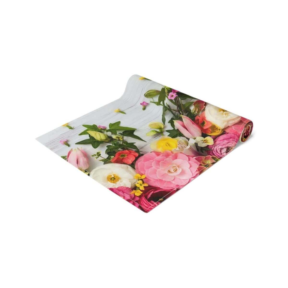 Table Runner - Garden Flowers Design - Hearth Home & Living