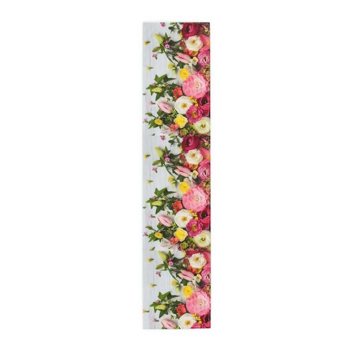 Table Runner - Garden Flowers Design - Hearth Home & Living