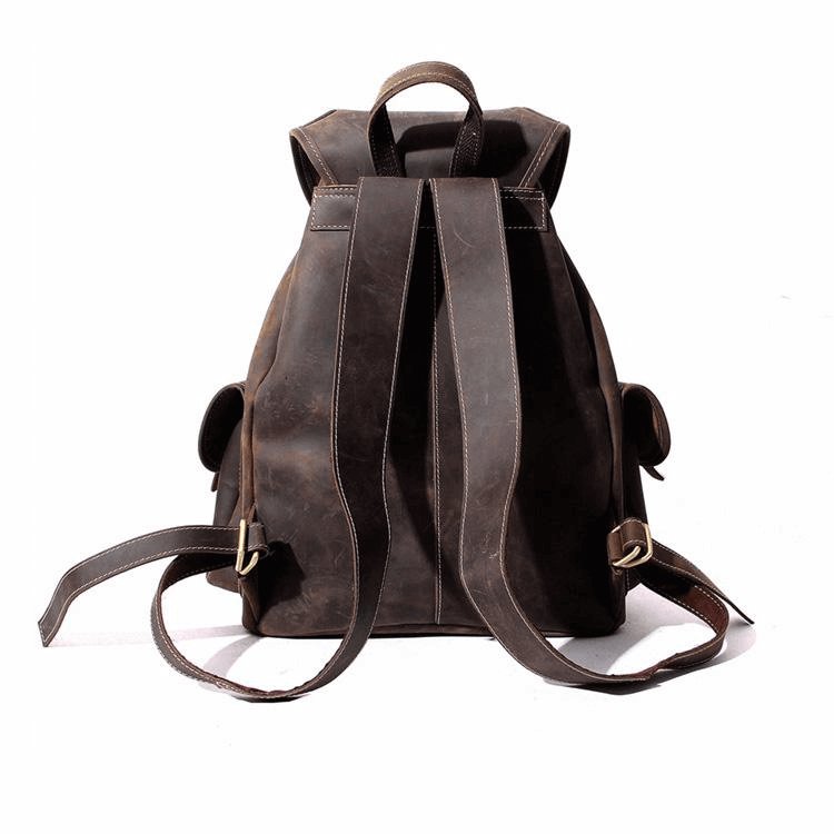 The Asmund Backpack | Genuine Leather Rucksack - Hearth Home & Living