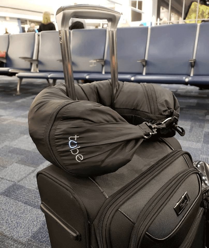 The Tube - Ultimate Travel Pillow & Extra Storage - Hearth Home & Living