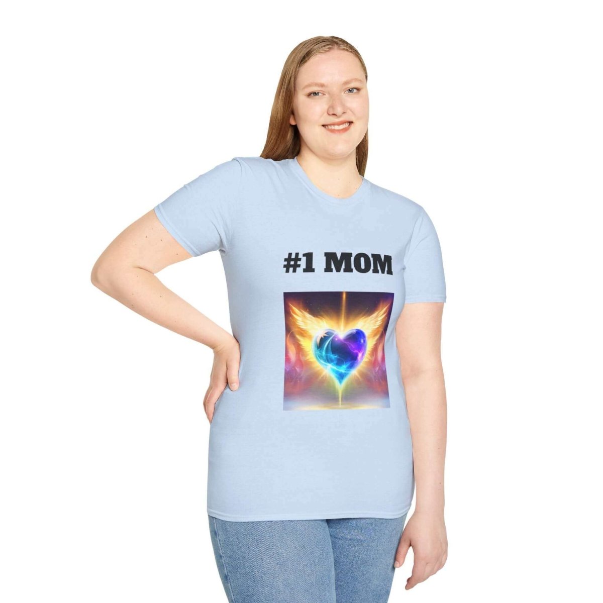 #1 Mom Softstyle T-Shirt - Hearth Home & Living