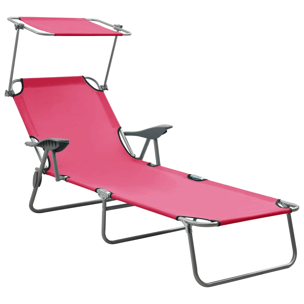 Sun Lounge Chair Pink