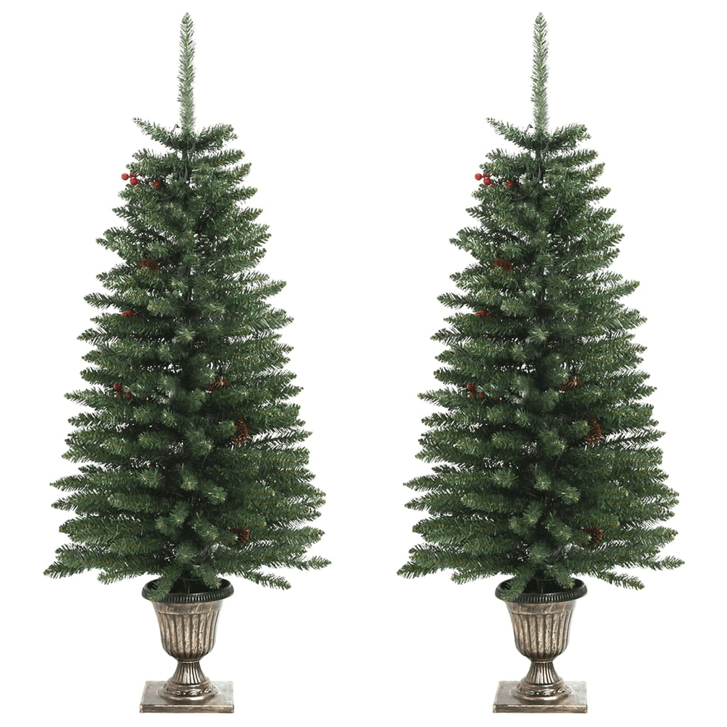 f Artificial Christmas Trees 2 pcs