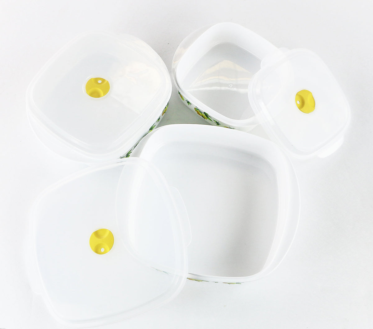 6pc Microwave Cookware & Storage Set, Fresh Lemons