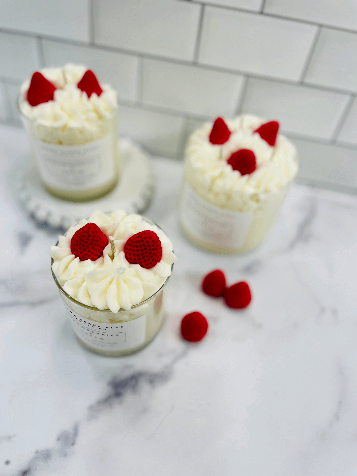 Strawberries & Cream Candle