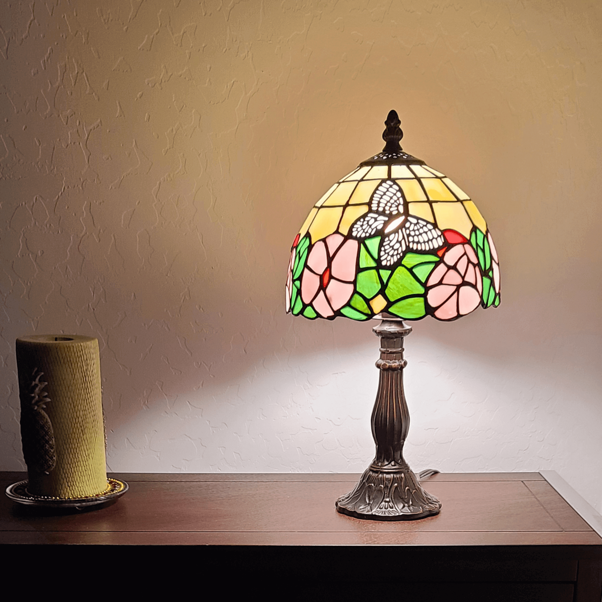 Tiffany butterfly lamp 