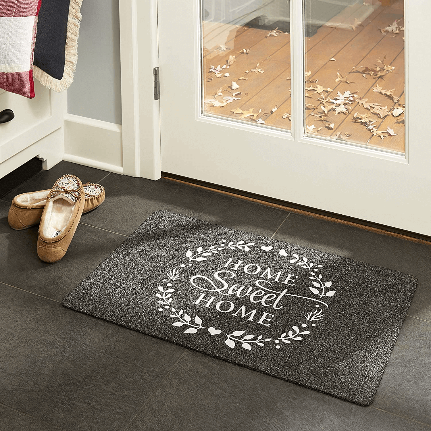 Home Sweet Home Outdoor Rubber Doormat 