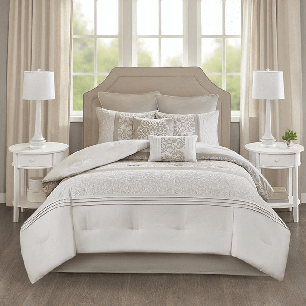 Embroidered 8 Piece Comforter Set - 3