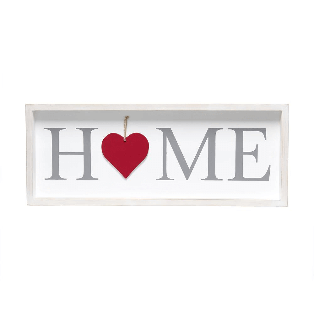 Farmhouse Wooden Seasonal Symbol "Home" Frame - 2