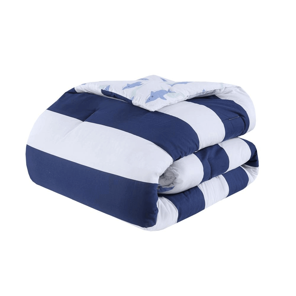 Cotton Cabana Stripe Reversible Comforter Set -5