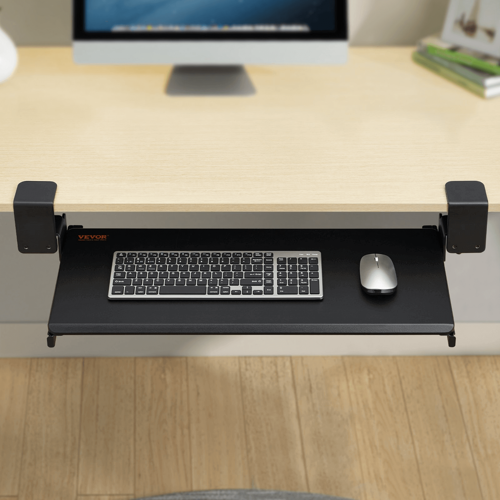 Under desk Keyboard Tray-7