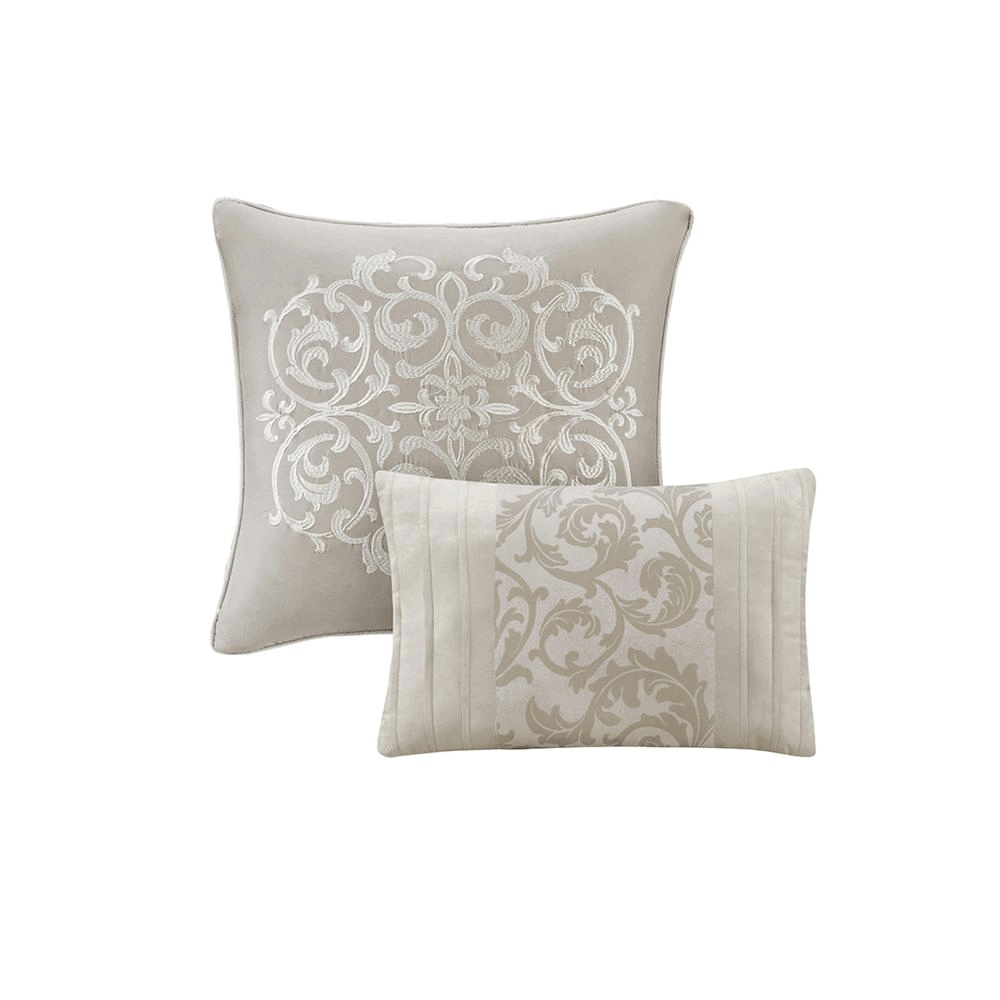 Embroidered 8 Piece Comforter Set - 6