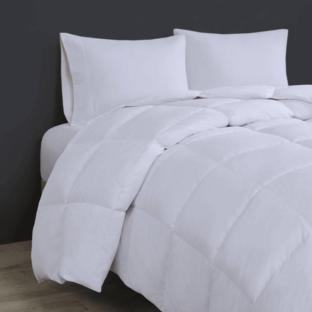 Goose Feather and Down Oversize Comforter - 1