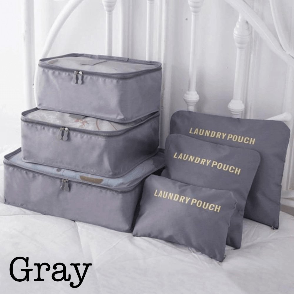 6 Piece Travel Organizer - Hearth Home & Living