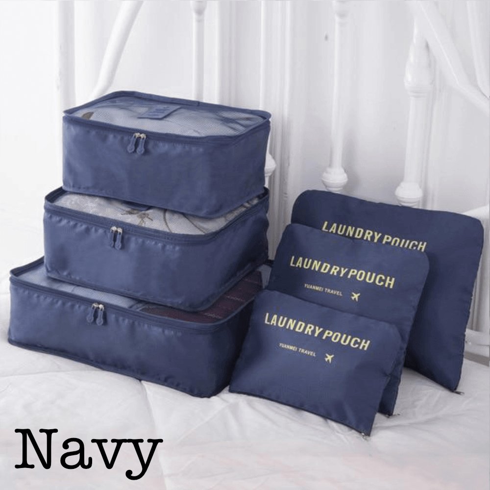 6 Piece Travel Organizer - Hearth Home & Living