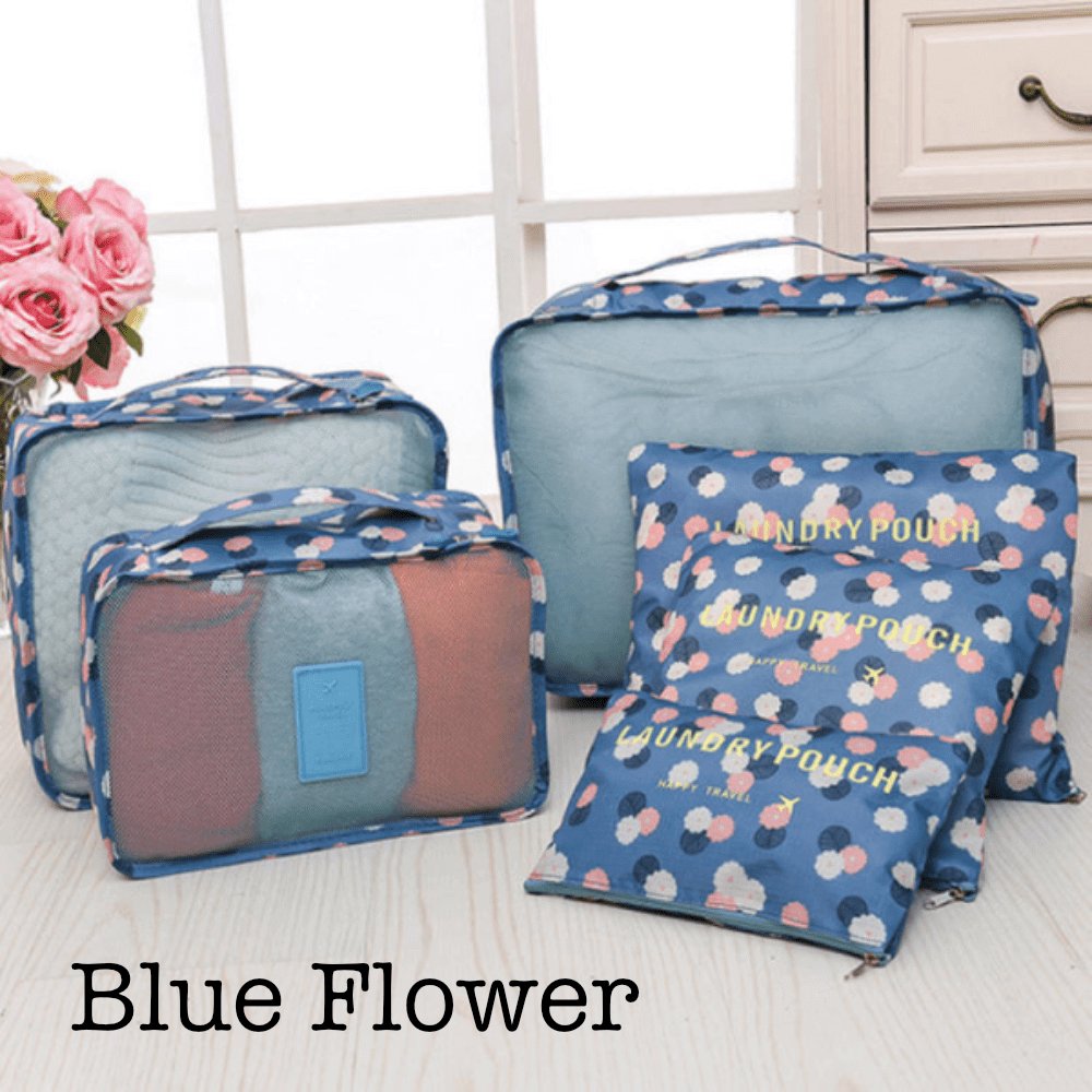 6 Piece Travel Organizer - Hearth Home & Living