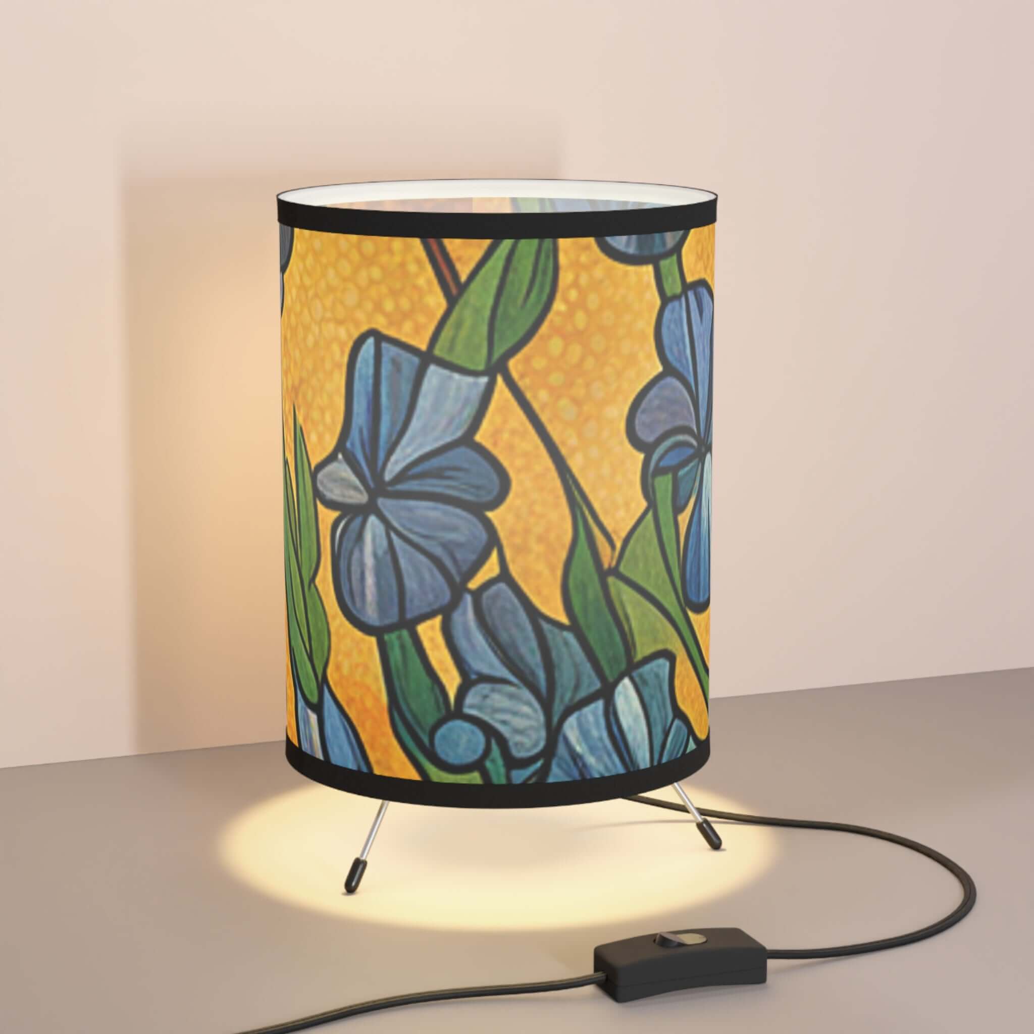 Iris Tripod Desk Lamp - Garden Collection