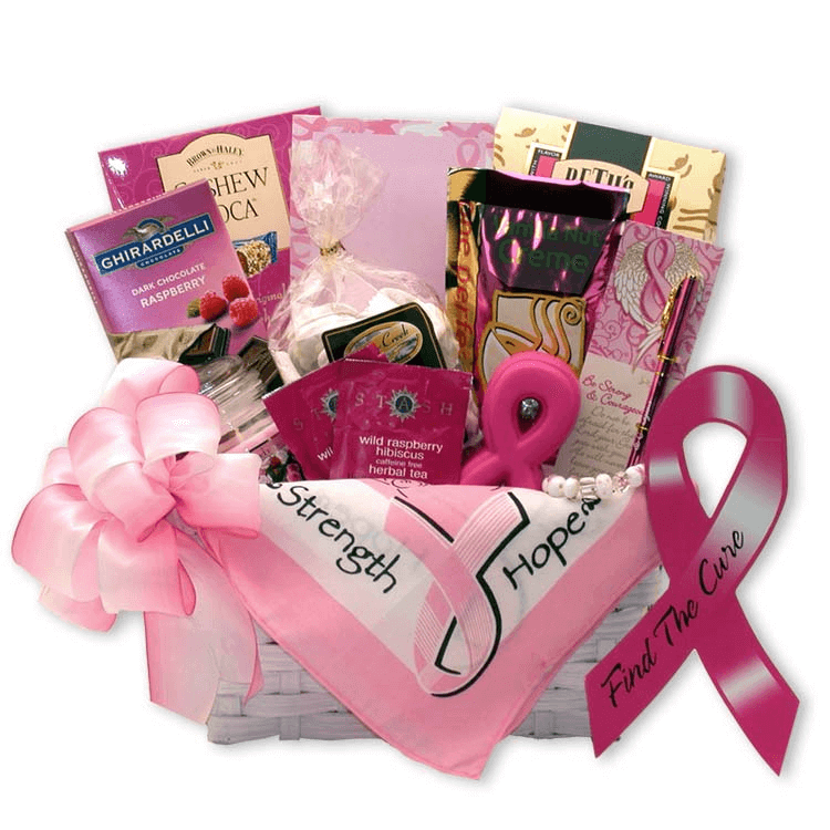  Breast Cancer Gift Basket - 1