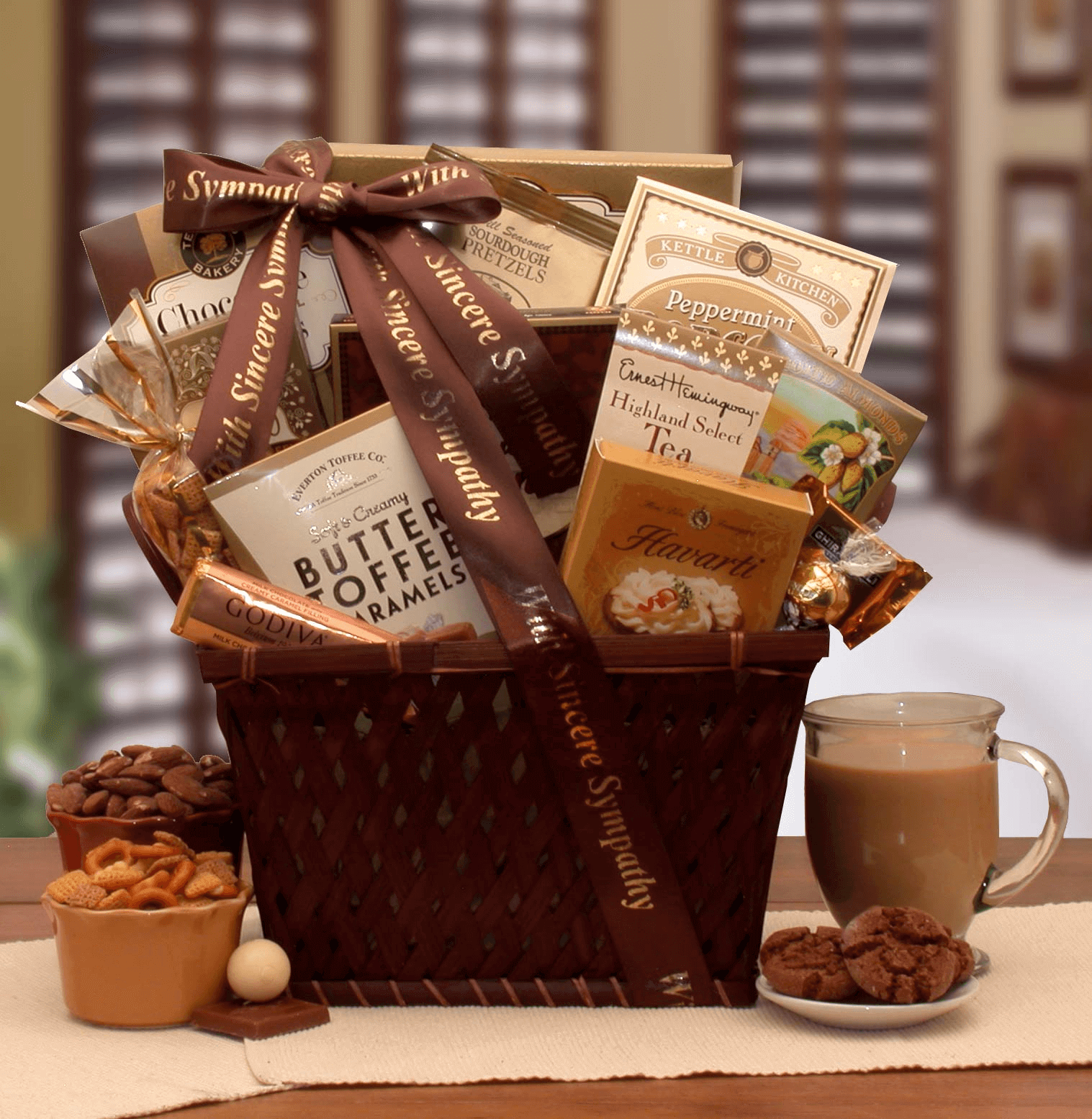  Sympathy Gift Basket - 1