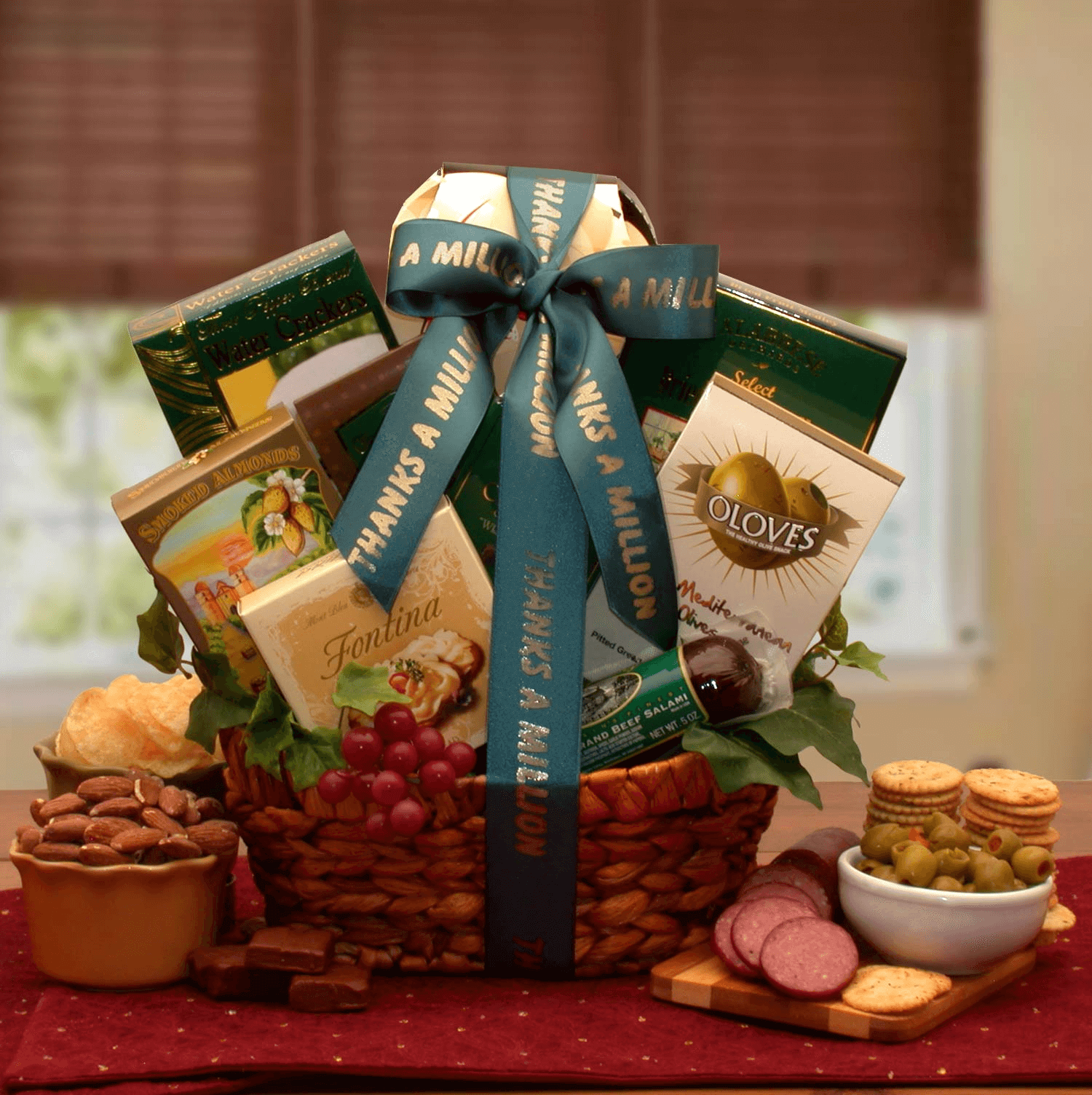 A Gourmet Thank You Gift Basket