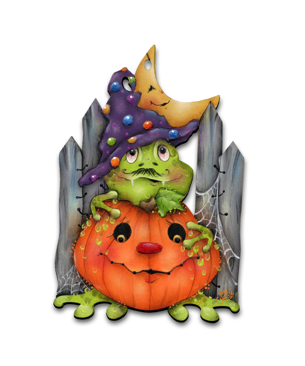 Jeepers Creepers Halloween Door Decor by Jamie Mills-Price - Thanksgiving Halloween Decor - 8457403H