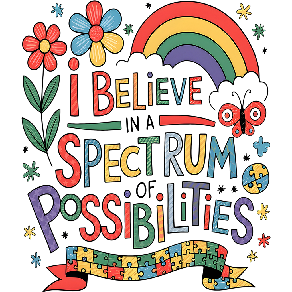 Spectrum of Possibilities Glass Cup