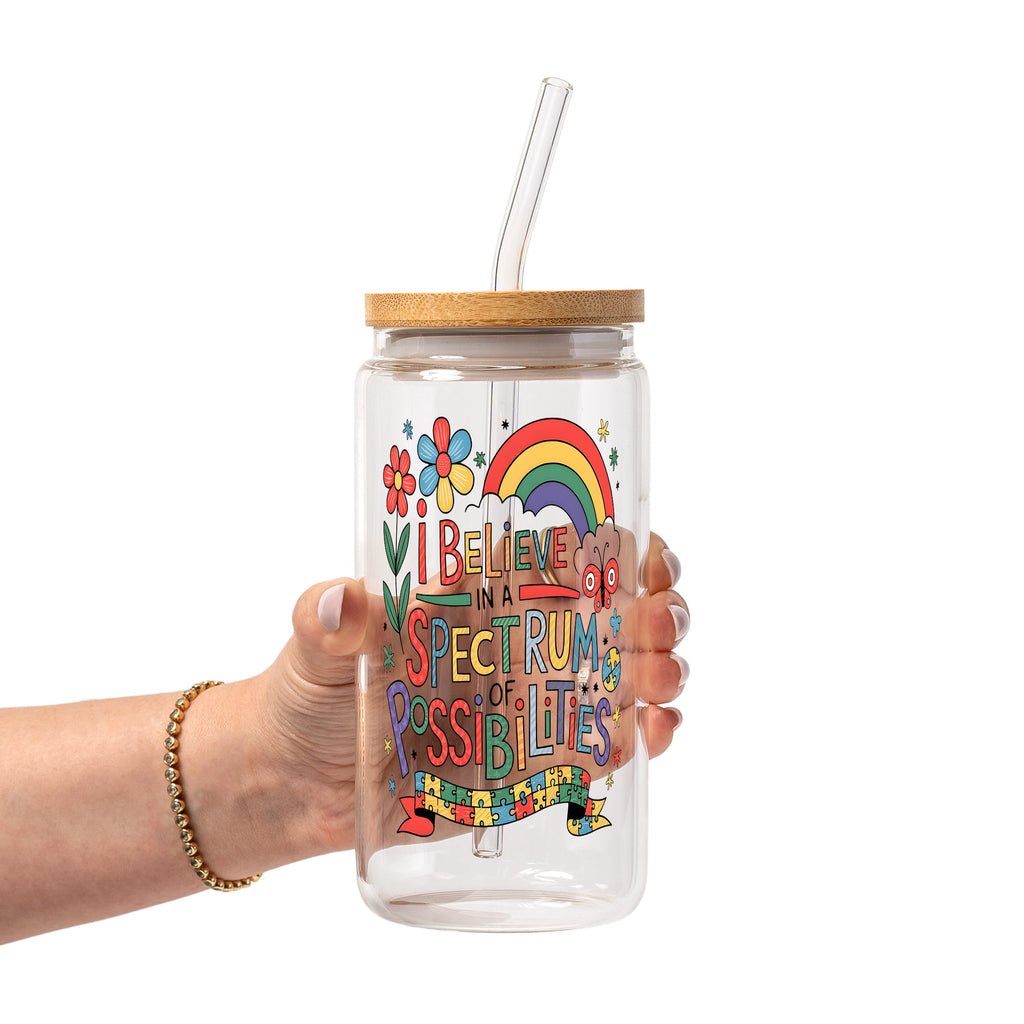 Spectrum of Possibilities Glass Cup