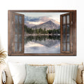 Calming Lake Scenery Canvas Wall Art