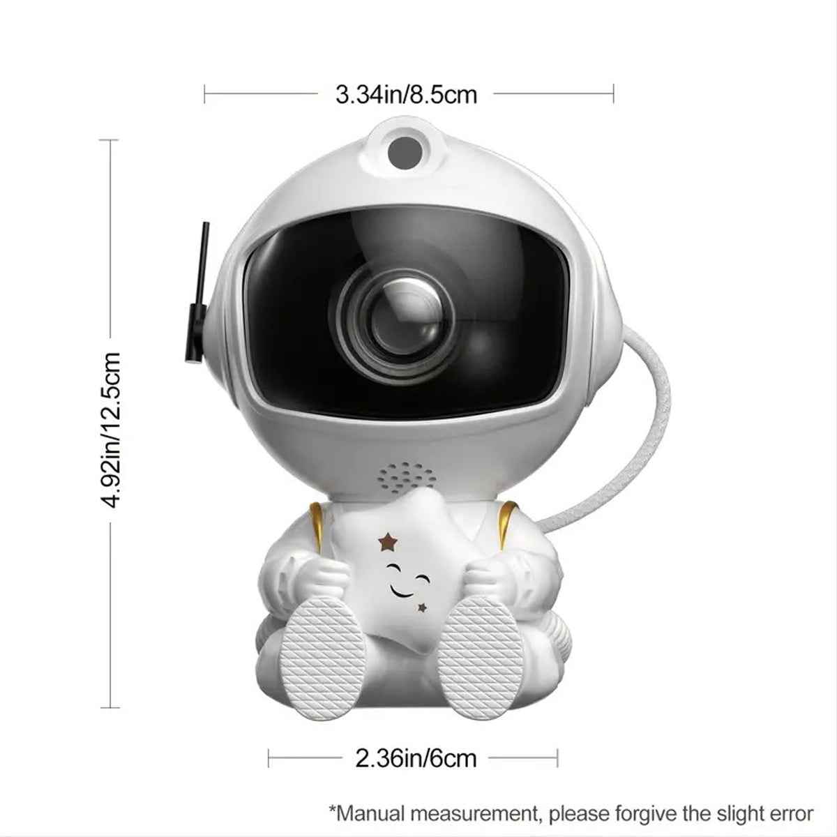 Astronaut Starry Night Light Projector For Aesthetic Room Decor Gift