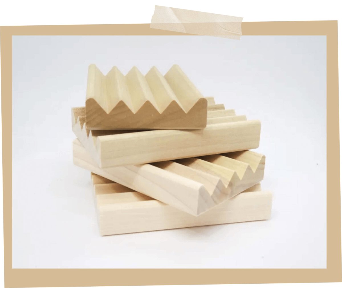 Beechwood Zigzag Soap Dish - Hearth Home & Living