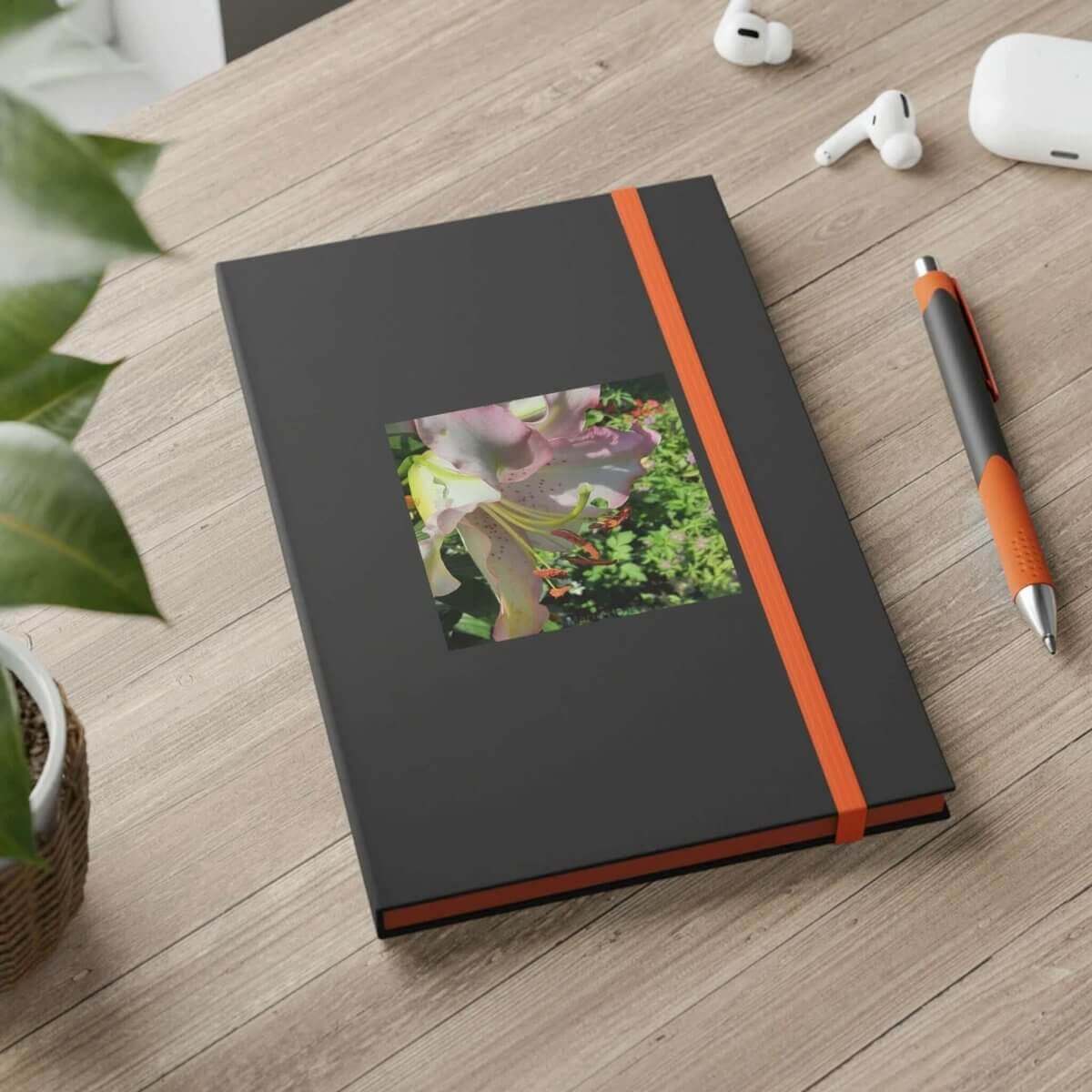 Black Matte Hardcover Notebook - Hearth Home & Living