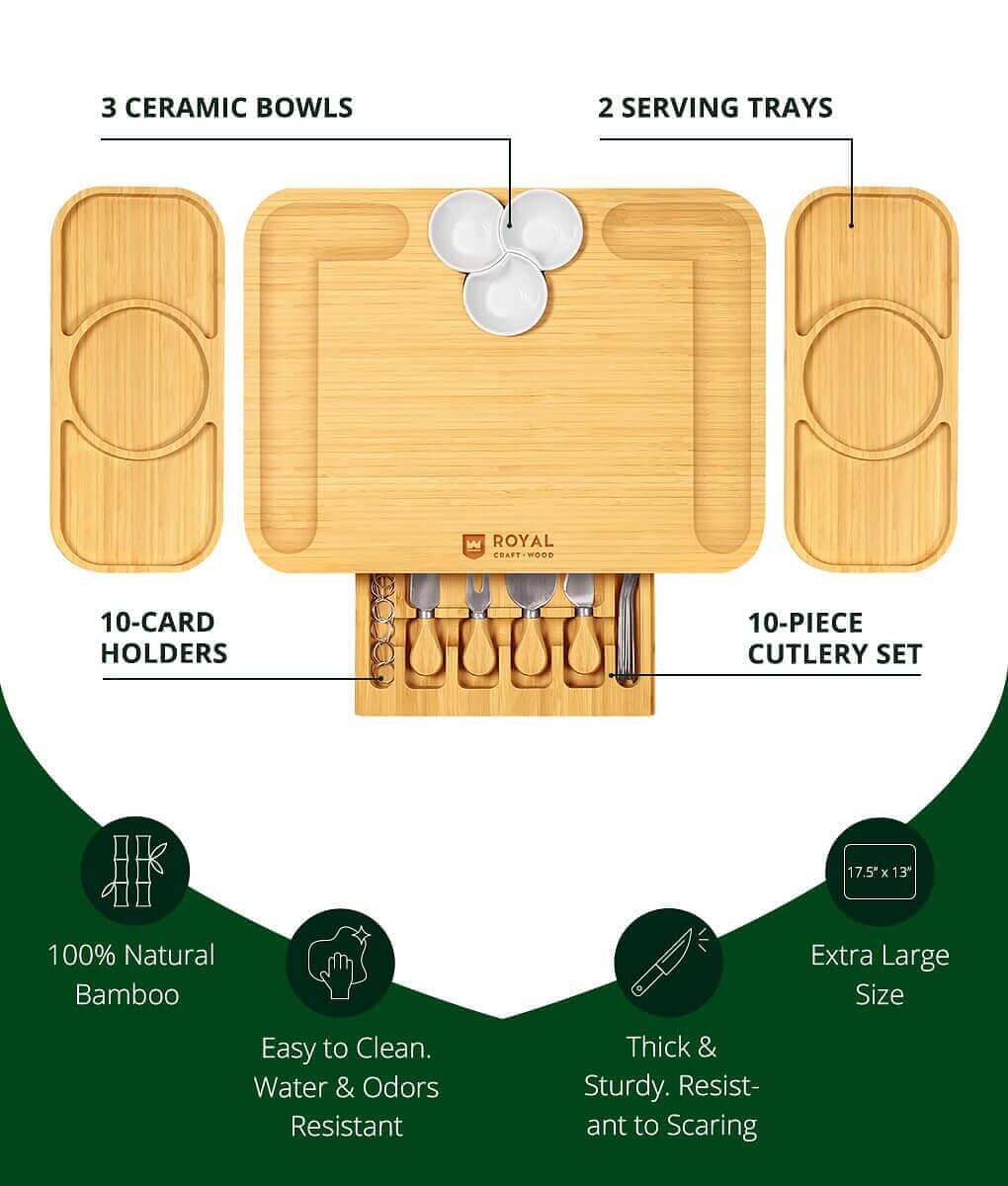 Charcuterie Board Party Sized - Extra Large - Hearth Home & Living