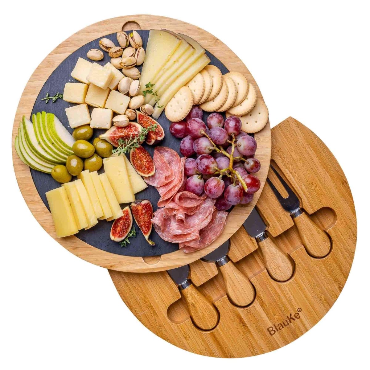 Charcuterie Board with Knife Set - Hearth Home & Living