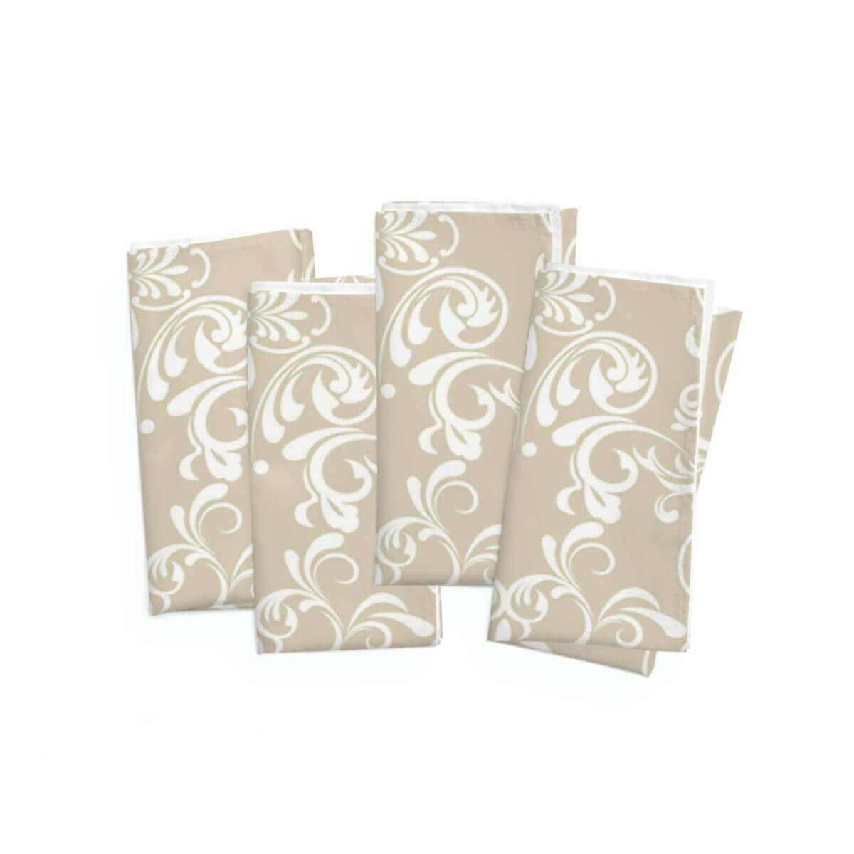 Cloth Dinner Napkins 4 Pcs. Tan - Hearth Home & Living