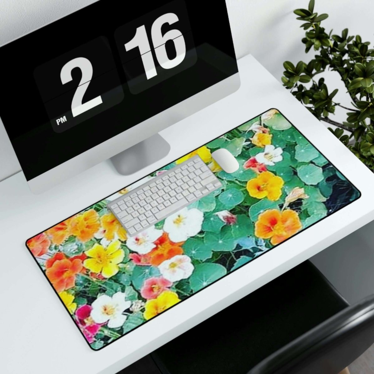 Desk Mat, Optical Mouse Compatible - Garden Collection - Hearth Home & Living