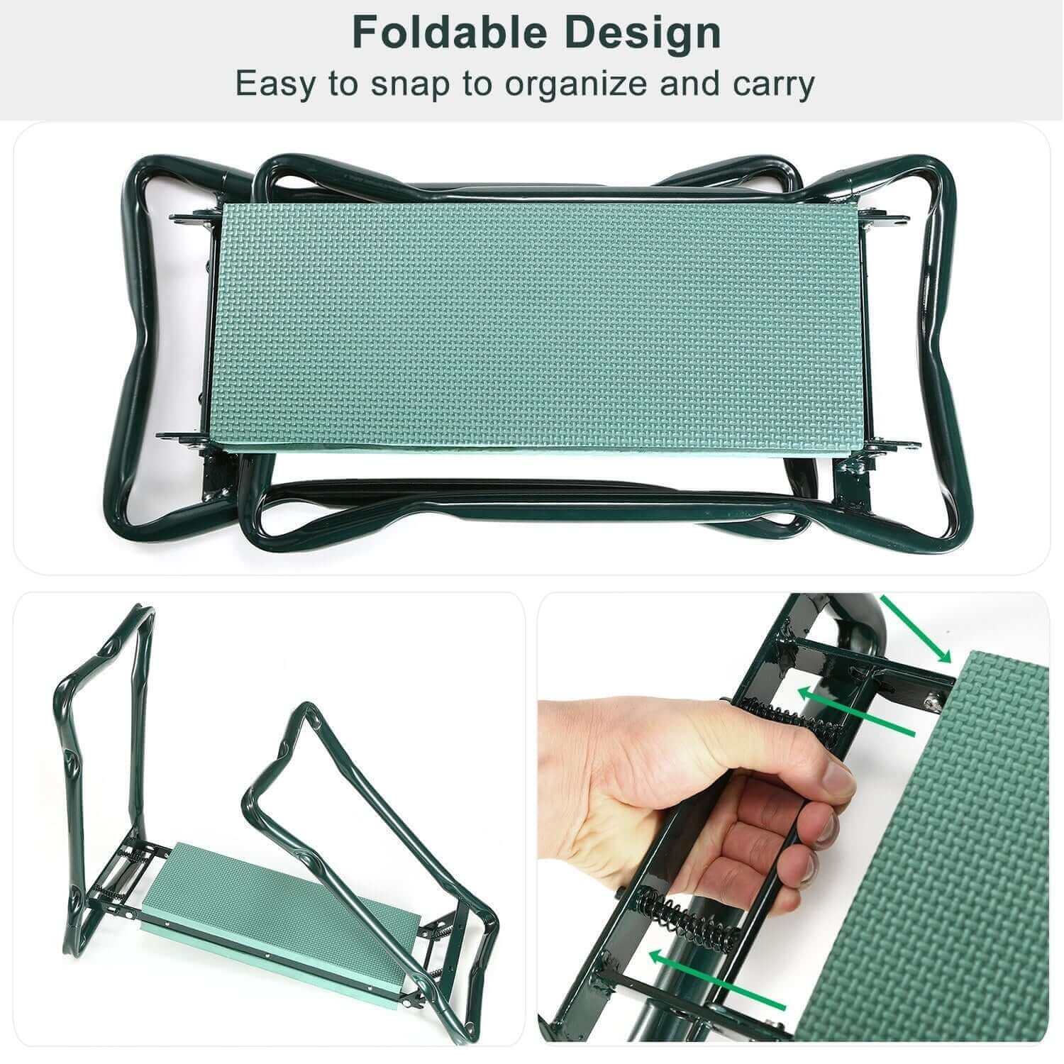 Foldable Garden Kneeler and Seat - 2