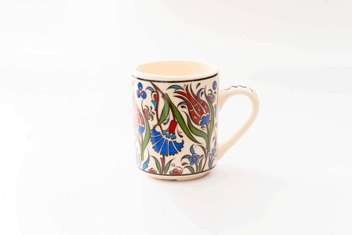 Floral Ceramic Coffee/Tea Mugs - Hearth Home & Living