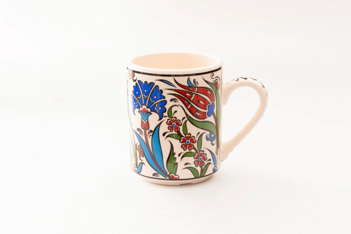 Floral Ceramic Coffee/Tea Mugs - Hearth Home & Living