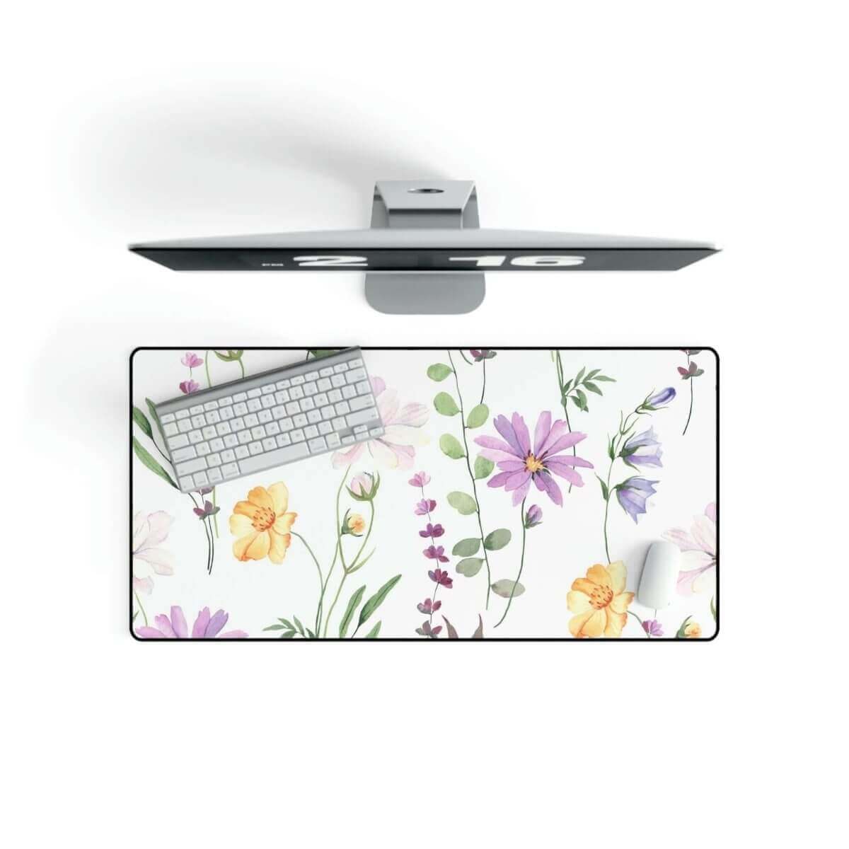 Floral Desk Mats - Hearth Home & Living