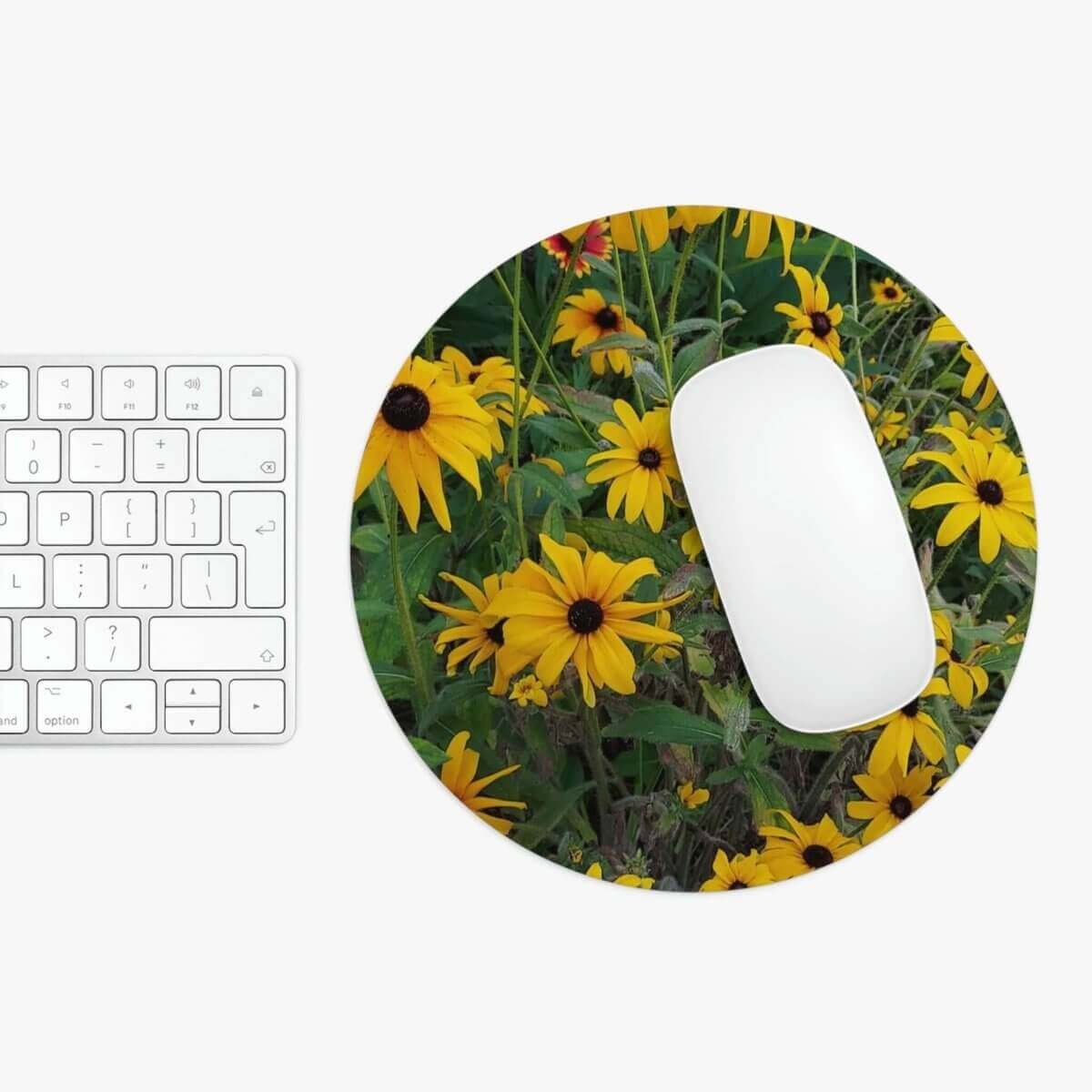 Floral Mouse Pad - Black - eyed Susan - Hearth Home & Living