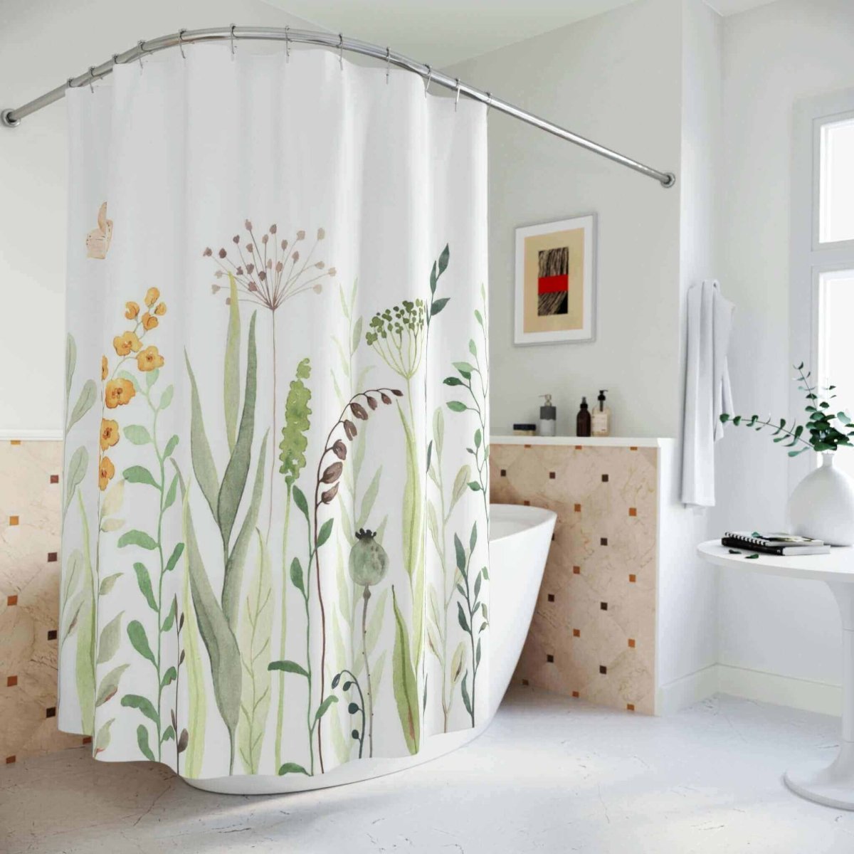 Floral Shower Curtain - Hearth Home & Living