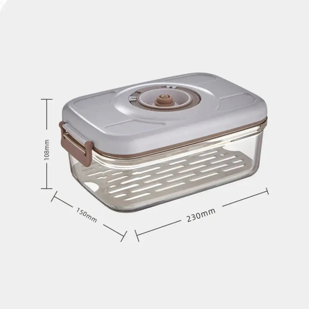 Arbaglobal Vacuum Seal Glass Food Storage Container Set