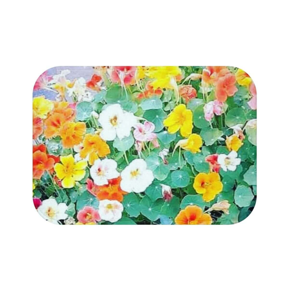 Garden Bathmat - Nasturtium Collection - Hearth Home & Living